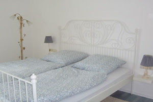 Ferienwohnung Wollmetshofen - das Schlafzimmer